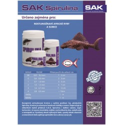 S.A.K. Spirulina tablets