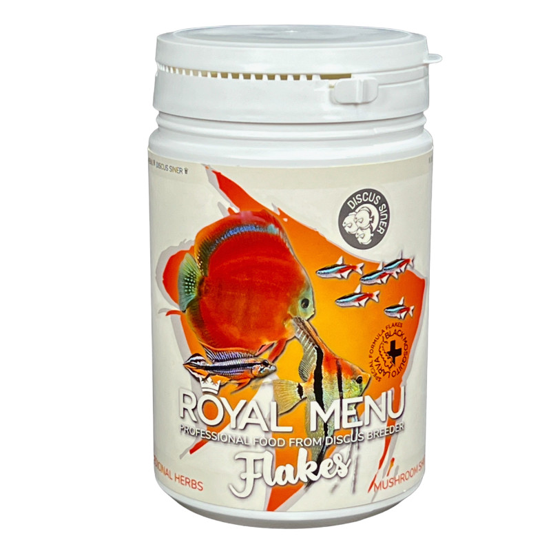 DISCUS-SINER ROYAL MENU FLAKES