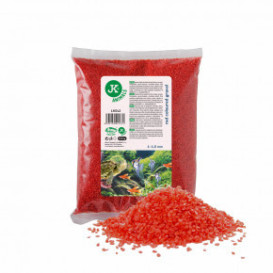 Štěrk dekorační červený