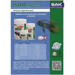 S.A.K. Green tablety